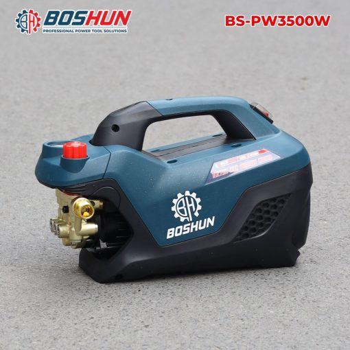 Máy rửa xe cao áp mini gia đình 2800w BOSHUN BS-PW2800W, hàng chính hãng, tặng Dây Cao Áp 12m, 100% lõi đồng - Hình ảnh 4