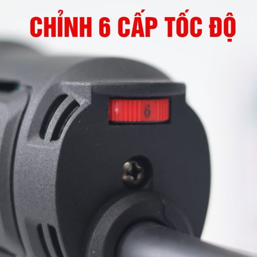 Máy mài điện cầm tay WORKFIX WF-AG100CT, Công tắc cạnh 950W, 6 Tốc độ, Chống khởi động lại - Hình ảnh 5