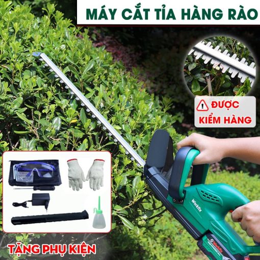 Máy Cắt Tỉa Hàng Rào, Cây Cảnh WORKFIX WF-HT20 Không Chổi Than Lõi Đồng 100% – Công suất 3000W – Bảo Hành Chính Hãng 12T