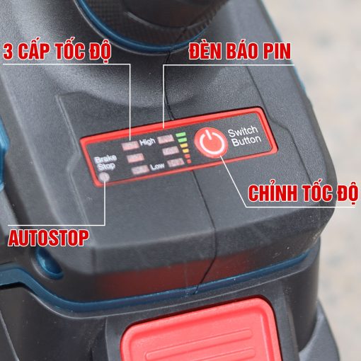 Máy Siết Bulong BOSHUN BS-IW700N – Lực Búa Siết 700N – Mở Ốc Ôto Tải Dễ Dàng – Bảo Hành Chính Hãng Boshun 12T - Hình ảnh 3