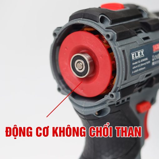 Máy Khoan Pin cầm Tay Bắn Vít 13mm, 45Nm ELEX EL-ID1610BL - Hình ảnh 8