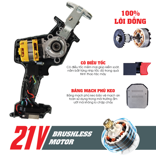 Máy Cưa Kiếm Dùng Pin Workfix WF-CK20BL – 500W, Không Chổi Than, Pin 21V 4.0Ah, Tặng Bộ 4 Lưỡi Thép Cao Cấp - Hình ảnh 6