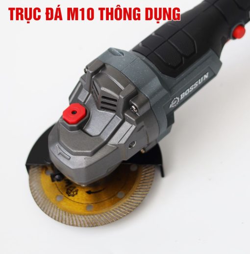 Máy Cắt Mài PIN cầm tay BOSSUN M21B-AG100PRO chính hãng, Không chổi than, 100% lõi đồng. 2 PIN - Hình ảnh 4