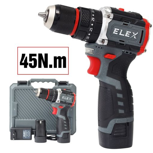 Máy Khoan Pin cầm Tay Bắn Vít 13mm, 45Nm ELEX EL-ID1610BL - Hình ảnh 6