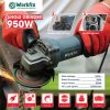 Máy Cắt Mài cầm tay WORKFIX WF-AG950W chính hãng, 950W, Công tắc đuôi.