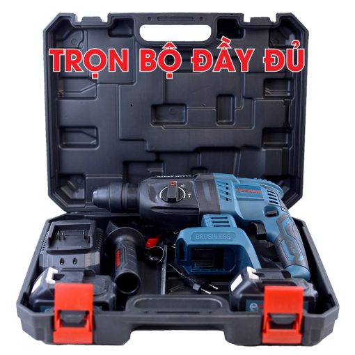 Máy Khoan Đục Bê Tông Không Chổi Than Boshun BS-G2803H - Hình ảnh 2