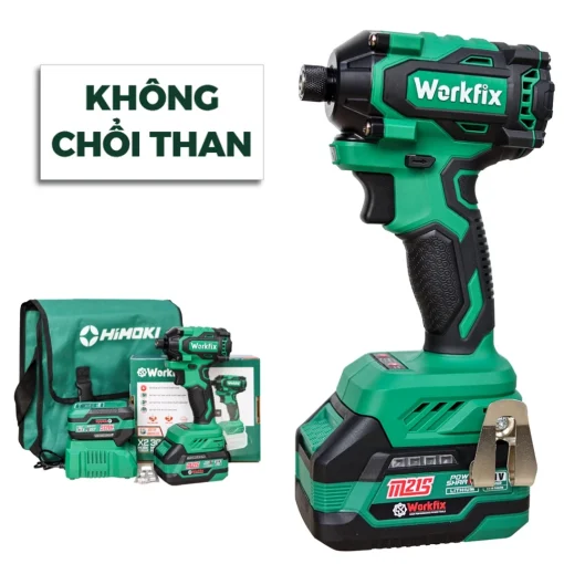 Máy Chuyên Bắn Vít PIN, Workfix WF-SD280N (hàng chính hãng), 4 cấp, Auto stop, không chổi than, lõi đồng - Hình ảnh 6