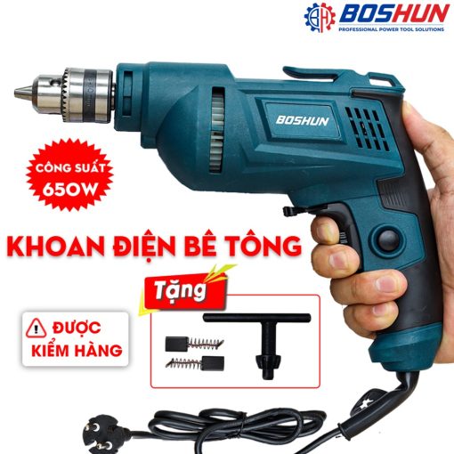Máy Khoan Điện 10mm, 650W BOSHUN BS-ED650W - Hình ảnh 5