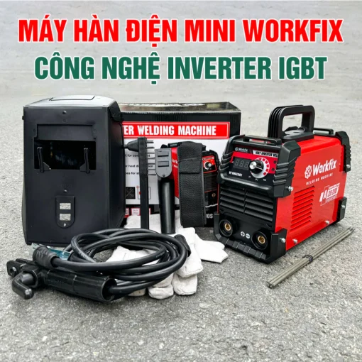 Máy Hàn mini Workfix WF-MMA200S, Chất Lượng Cao, Dễ Dàng Mang Theo – Hàn Que 1.6 – 3.2mm - Hình ảnh 6