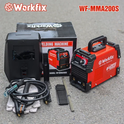 Máy Hàn mini Workfix WF-MMA200S, Chất Lượng Cao, Dễ Dàng Mang Theo – Hàn Que 1.6 – 3.2mm