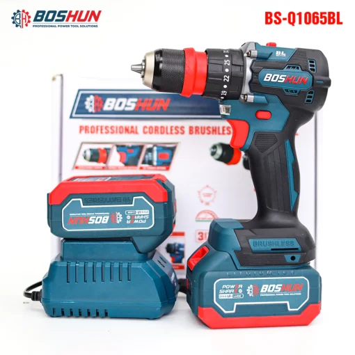 Máy khoan pin Boshun BS-Q1065BL 10mm, 65Nm